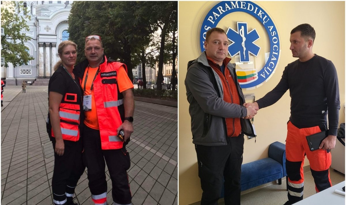 Kauno rajono paramedikai nedvejojo, kai teko gelbėti užspringusį vaiką