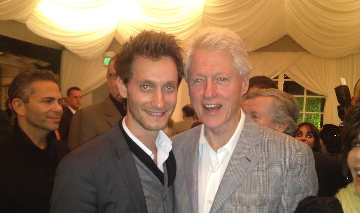 Lioras Suchardas ir Billas Clintonas