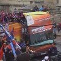 „Montpellier“ futbolininkus gatvėje sveikino gerbėjai