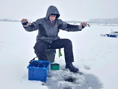 Žvejojimas „Feederiu“ nuo ledo