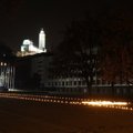 Kauno centrą nušvietė „Sielų upės“ žvakelės