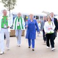 Президент Литвы посетила литовских спортсменов в Олимпийской деревне