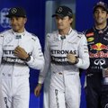 „Formulės 1“ čempionato etape Bahreine iš pirmosios eilės startuos „Mercedes“ pilotai