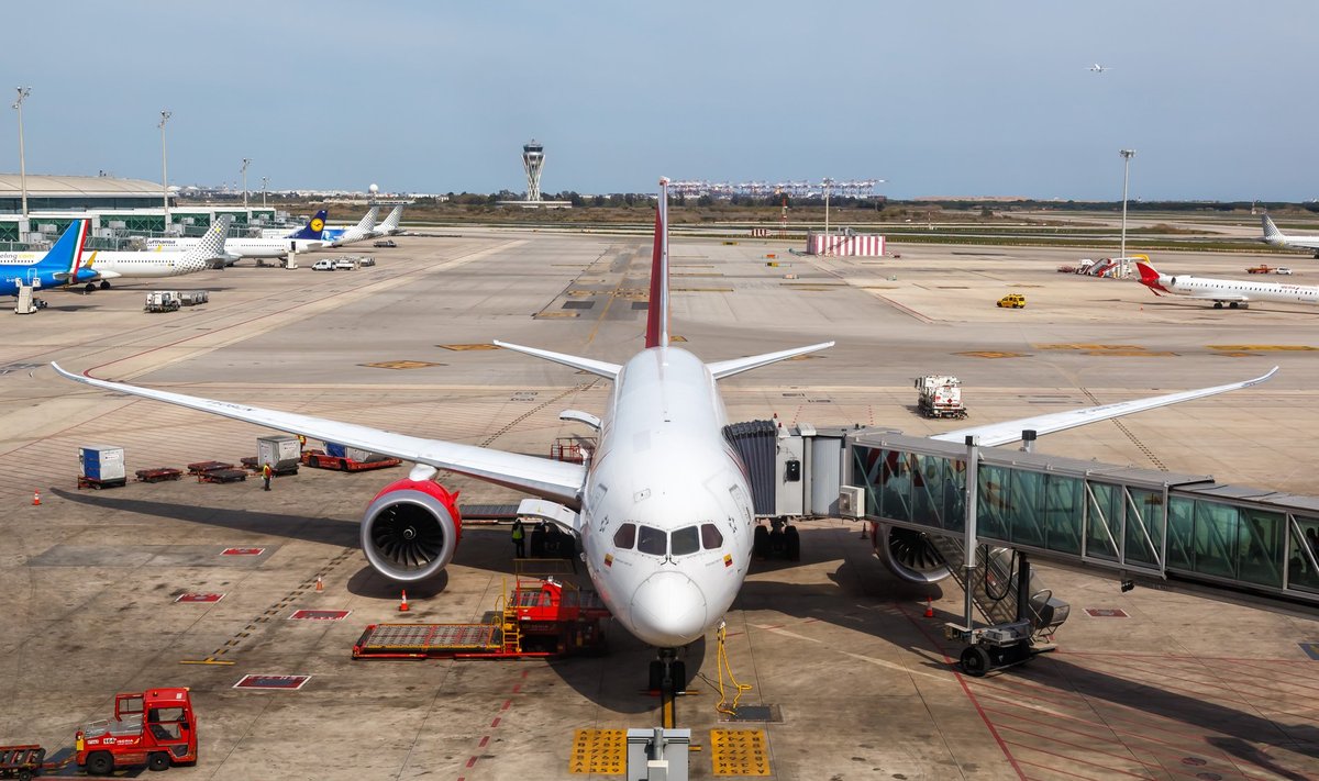 „Avianca“ lėktuvas oro uoste