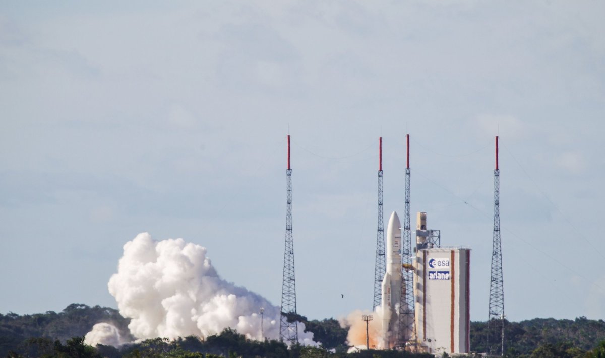 "Ariane-5" raketos startas