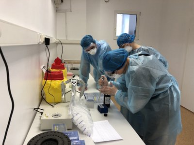 Respublikinę Panevėžio ligoninę pasiekė nauja testavimo įranga