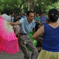 Šanchajaus parkas - senjorų sporto, šokių ir koncertų salė