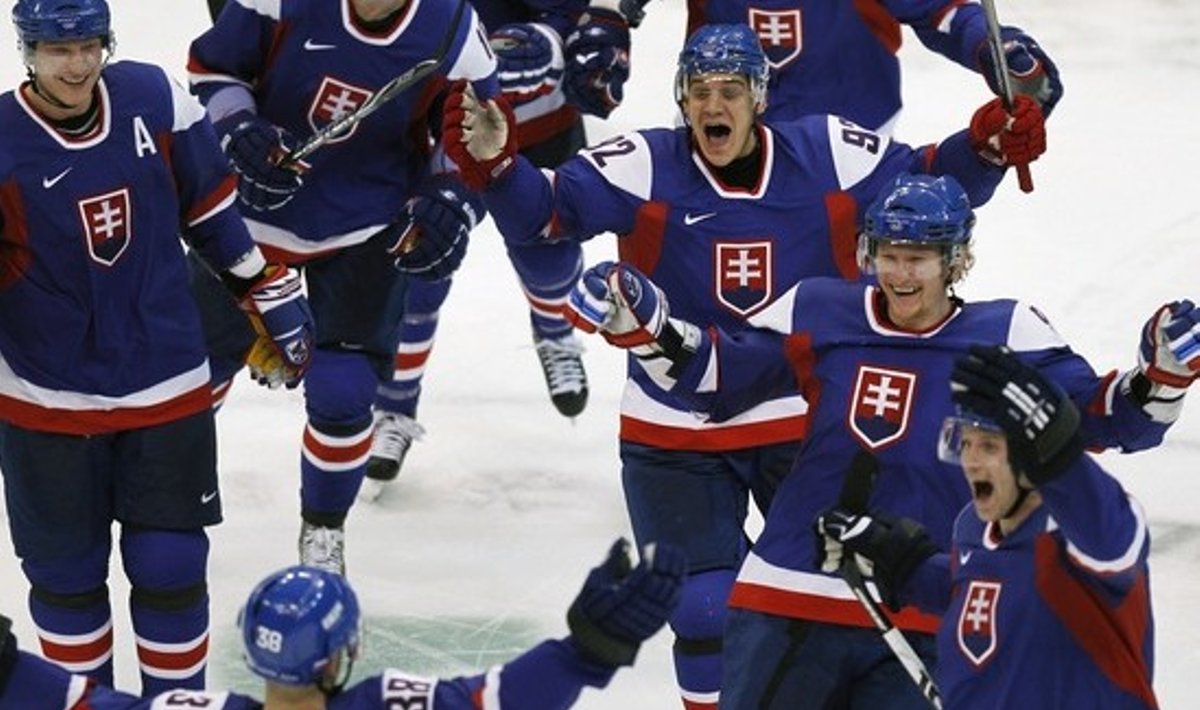 Ванкувер-2010, хоккей, матч Россия-Словакия