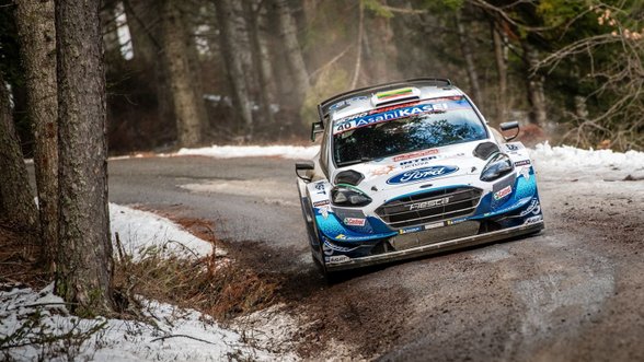 Deividas Jocius Monte Karlo WRC finišą pasiekė per visišką stebuklą