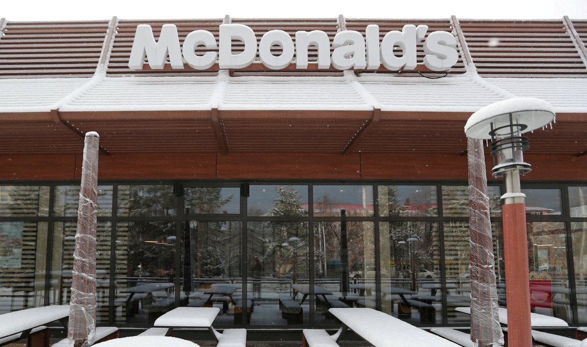 Uždarytas McDonald's restoranas Almatoje