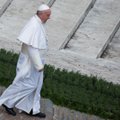 Akibrokštas: popiežius pasipuošė Georgijaus juostele