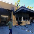 Dėl ambasados Bagdade užpuolimo JAV valstybės sekretorius atidėjo vizitą Kijeve