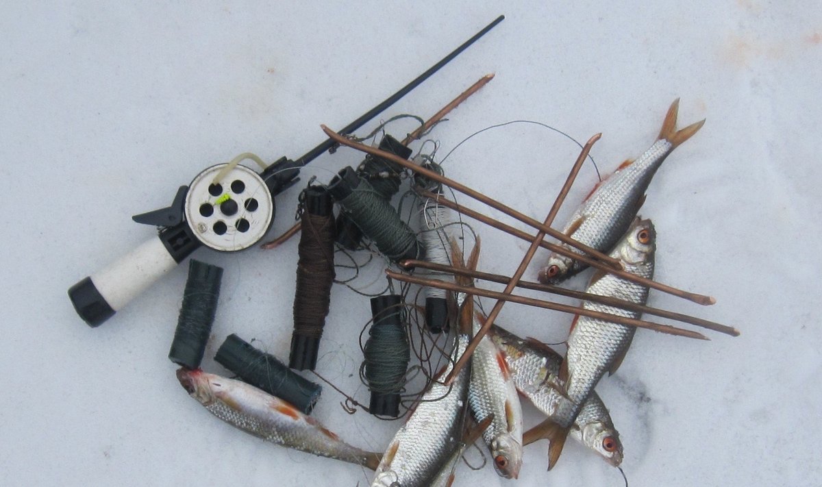 Konfiskuotos žvejybos priemonės