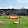 Europos U-19 futbolo čempionato Lietuvoje organizatoriai patirties sėmėsi Slovakijoje