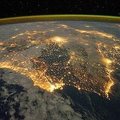 Iš kosmoso įamžintos audros Afrikoje, Azijos šviesos ir debesuotas Kazachstanas