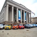 Vilniaus centre prasidėjo rekordiniai „Lietuvos metų automobilio 2020“ rinkimai