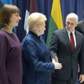 President Grybauskaitė tells US vice-president Baltic air defence expectations