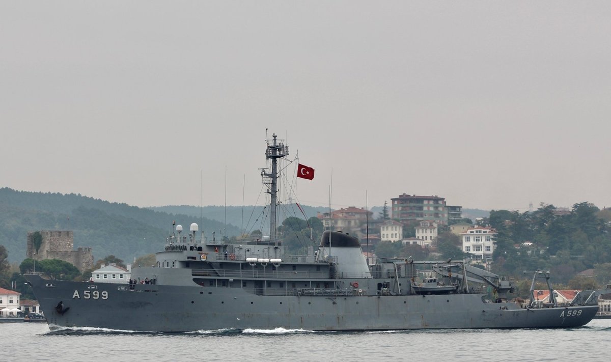 Turkijos karo laivas TCG Cesme 