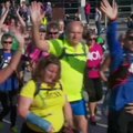 Kovodamas su patyčiomis britas per 401 dieną įveikė 401 maratoną