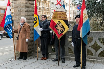 Liuksemburgo pasipriešinimo veteranų asociacijos nariai 2016-aisiais 