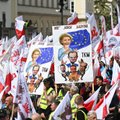 Dešimtys tūkstančių Lenkijos ūkininkų protestavo prieš ES žemės ūkio politiką
