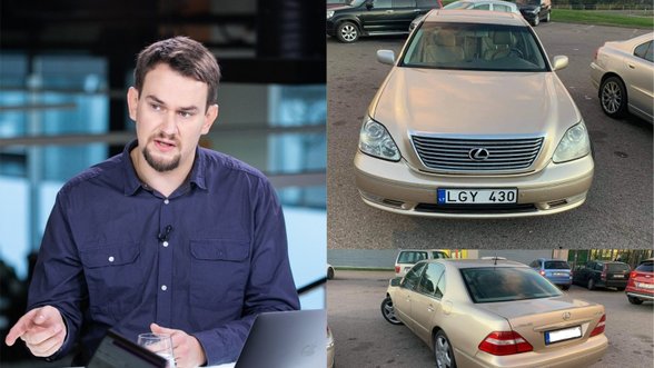 Pateko į „prabangos automobilių“ duombazę su 2000 eurų kainuojančia mašina: prabanga, nes „Lexus“?