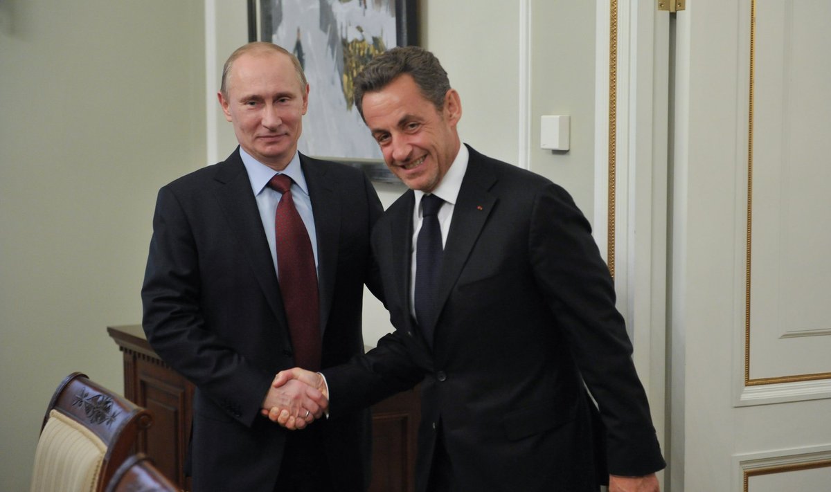 Vladimiras Putinas, Nicolas Sarkozy