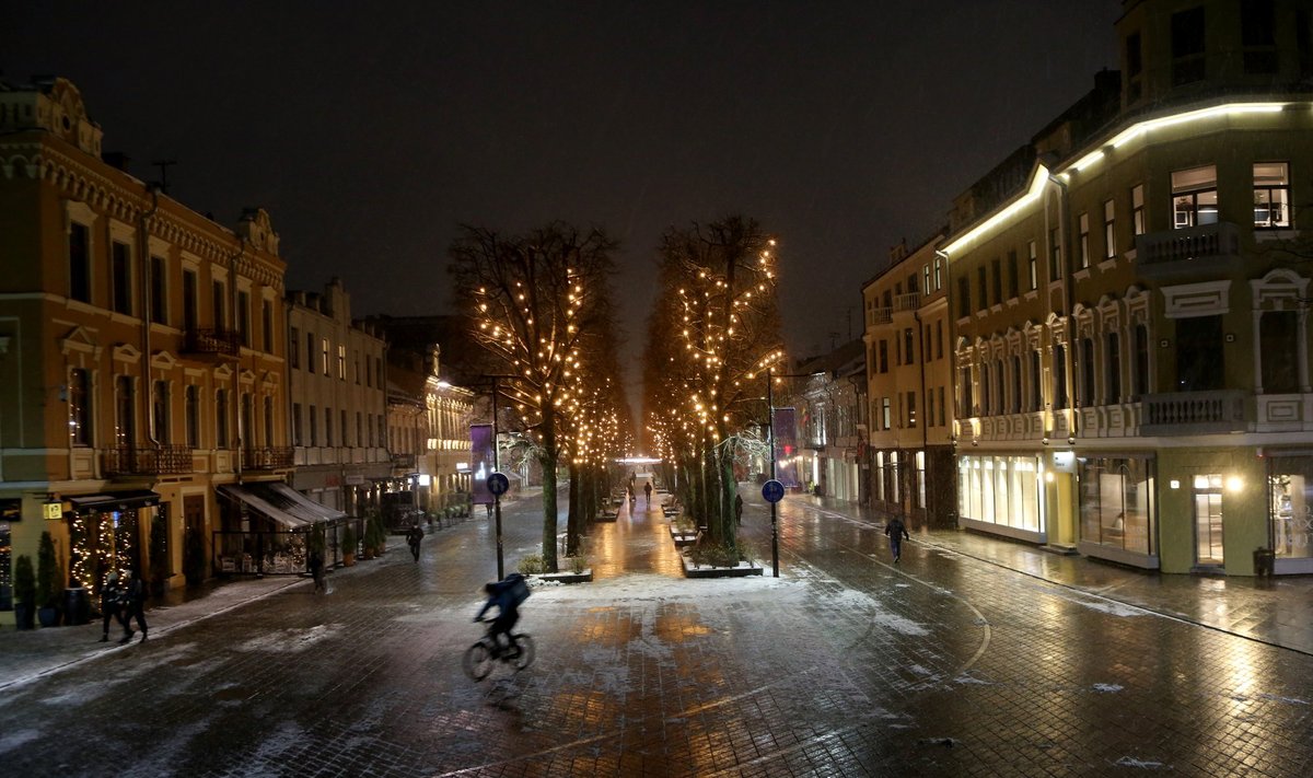 Kaune centre – Kalėdų laukimo nuotaikos