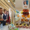 Šeimos pagausėjimo laukiantis N. Juška atšventė vyresnėlio sūnaus gimtadienį