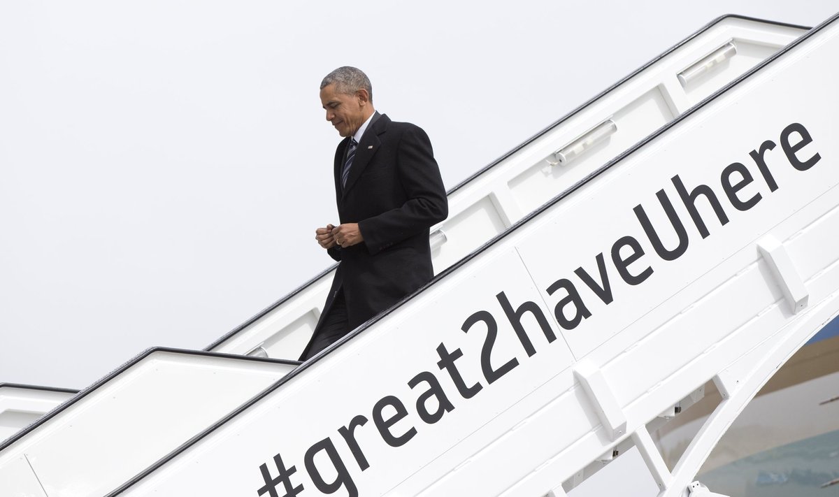 Barackas Obama atvyko į Hanoverį