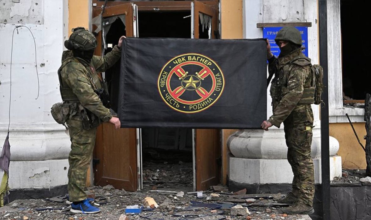 Rusijos karinės bendrovės „Wagner“ samdiniai Ukrainoje