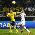 Europos lyga: principinių varžovų dvikovoje Dortmundo klubas sutriuškino anglus