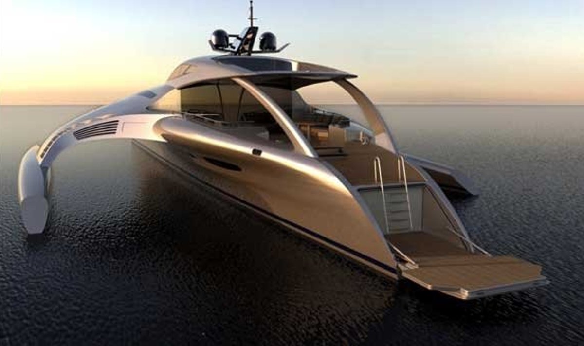 15 mln. dolerių vertės superjachta "Adastra", mcconaghyboats.com nuotr.