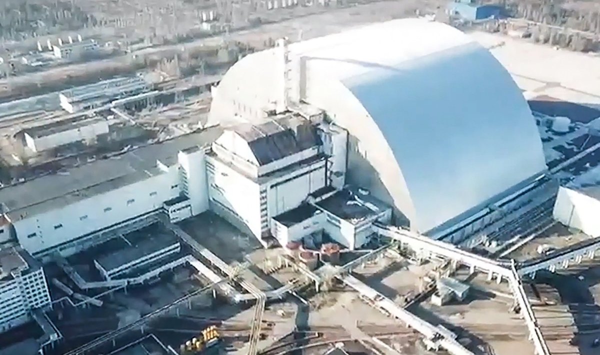 Užgrobta Černobylio elektrinė