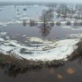 Užburiantys vaizdai: Somos nacionaliniame parke Estijoje prasidėjo penktasis metų laikas