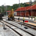 „Rail Baltica“ traukiniams pagalius į ratus kiša teismai