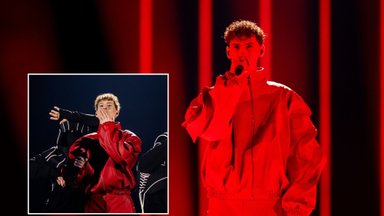 „Eurovizijos“ finale nuskambėjo Silvester Belt „Luktelk“: arenoje netilo aplodismentai ir palaikymo šūksniai