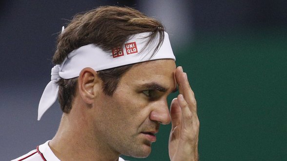Favoritams nepalankus Šanchajus: žygį baigė Djokovičius ir Federeris