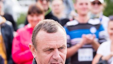 Во время забега в Клайпеде скончался тренер по легкой атлетике Бержинскас
