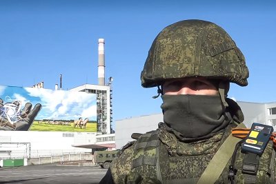 Užgrobta Černobylio elektrinė