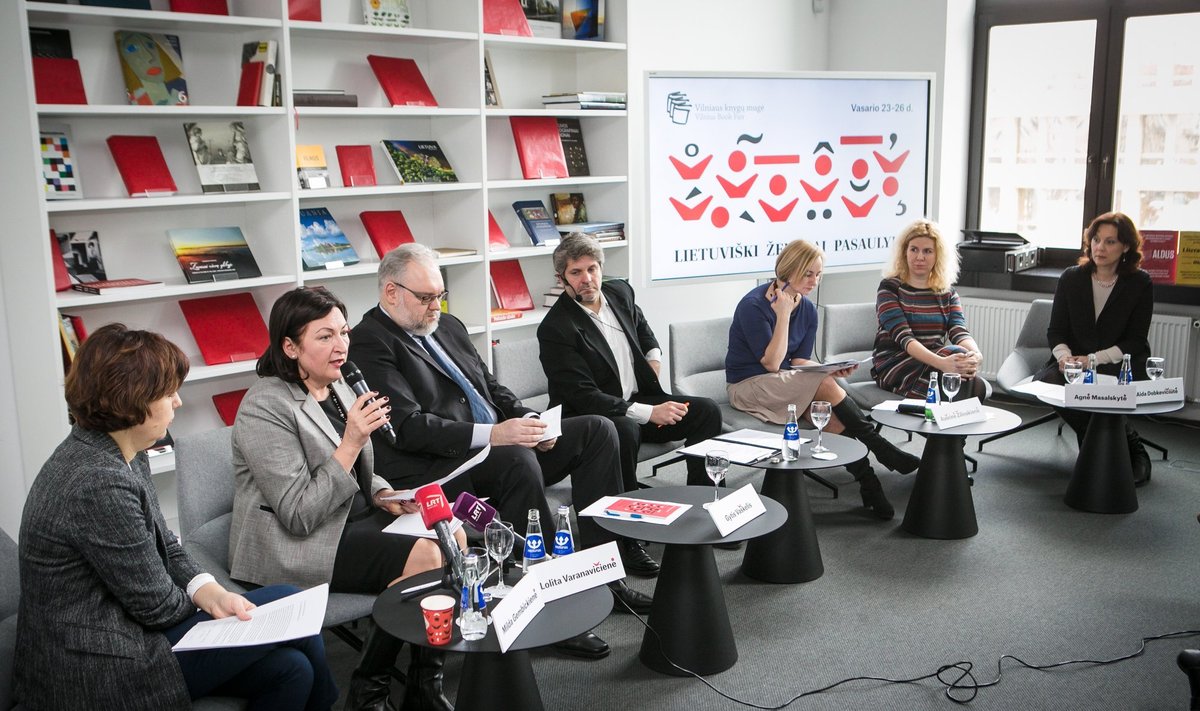 Vilniaus knygų mugės spaudos konferencija