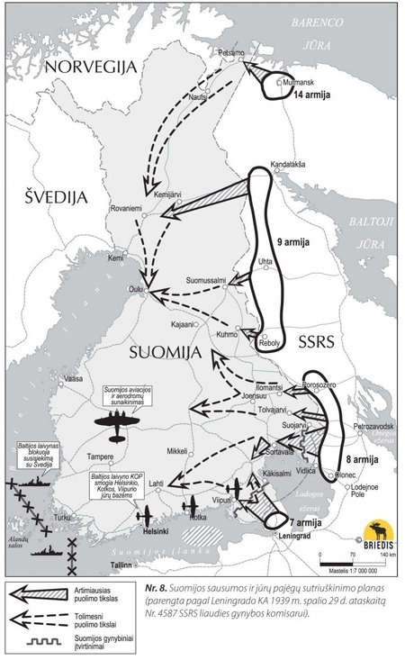 Suomijos sausumos ir jūrų pajėgų sutriuškinimo planas