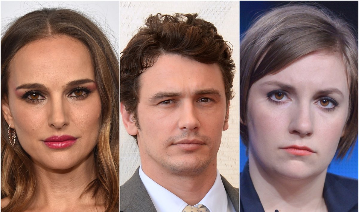 Natalie Portman, James Franco, Lena Dunham