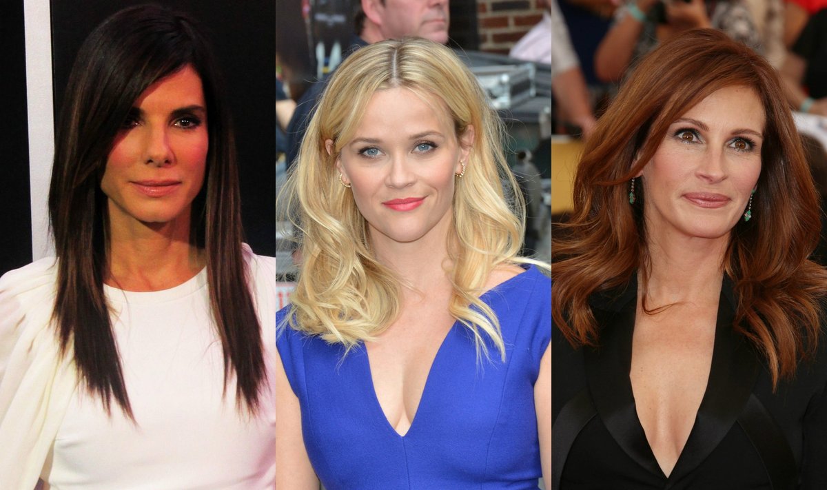 Sandra Bullock, Reese Witherspoon, Julia Roberts