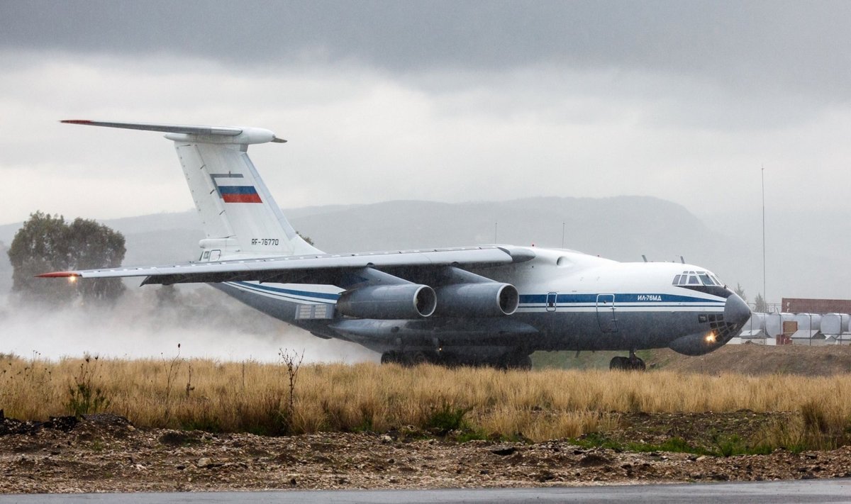 Rusijos transporto lėktuvas Il-76