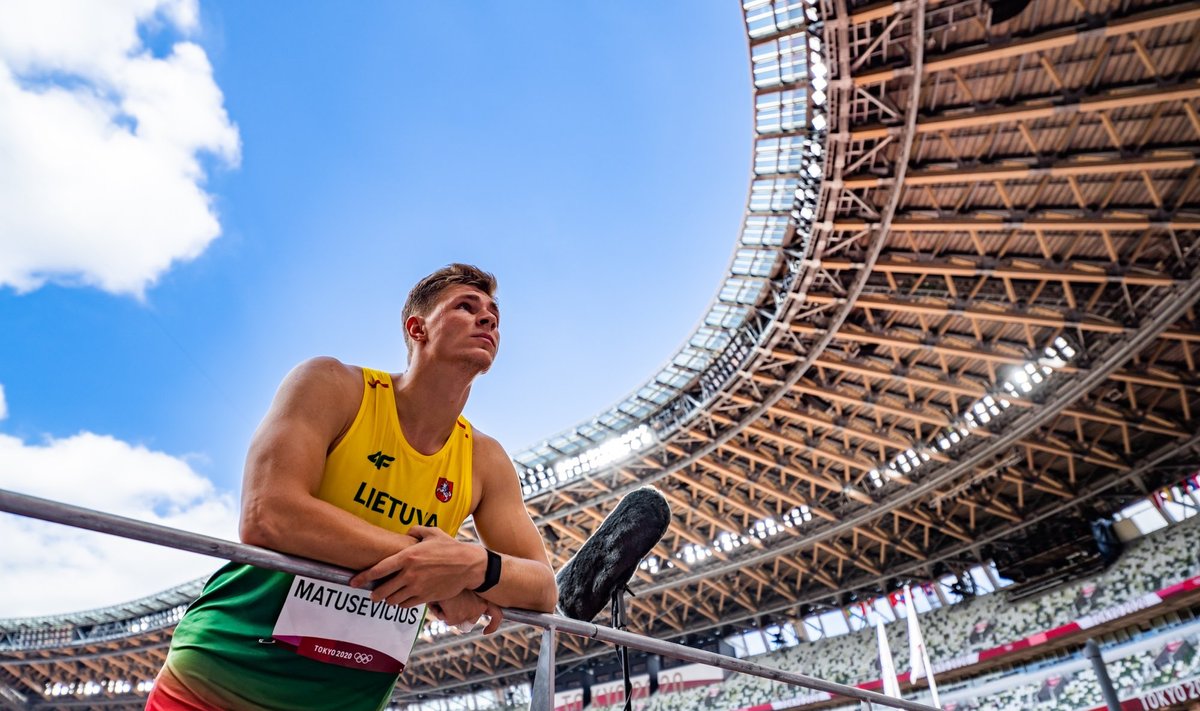 Edis Matusevičius Tokijo olimpinių žaidynių ieties metimo atrankoje