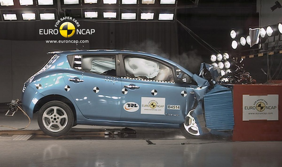 Euro NCAP bandymai: Nissan Leaf