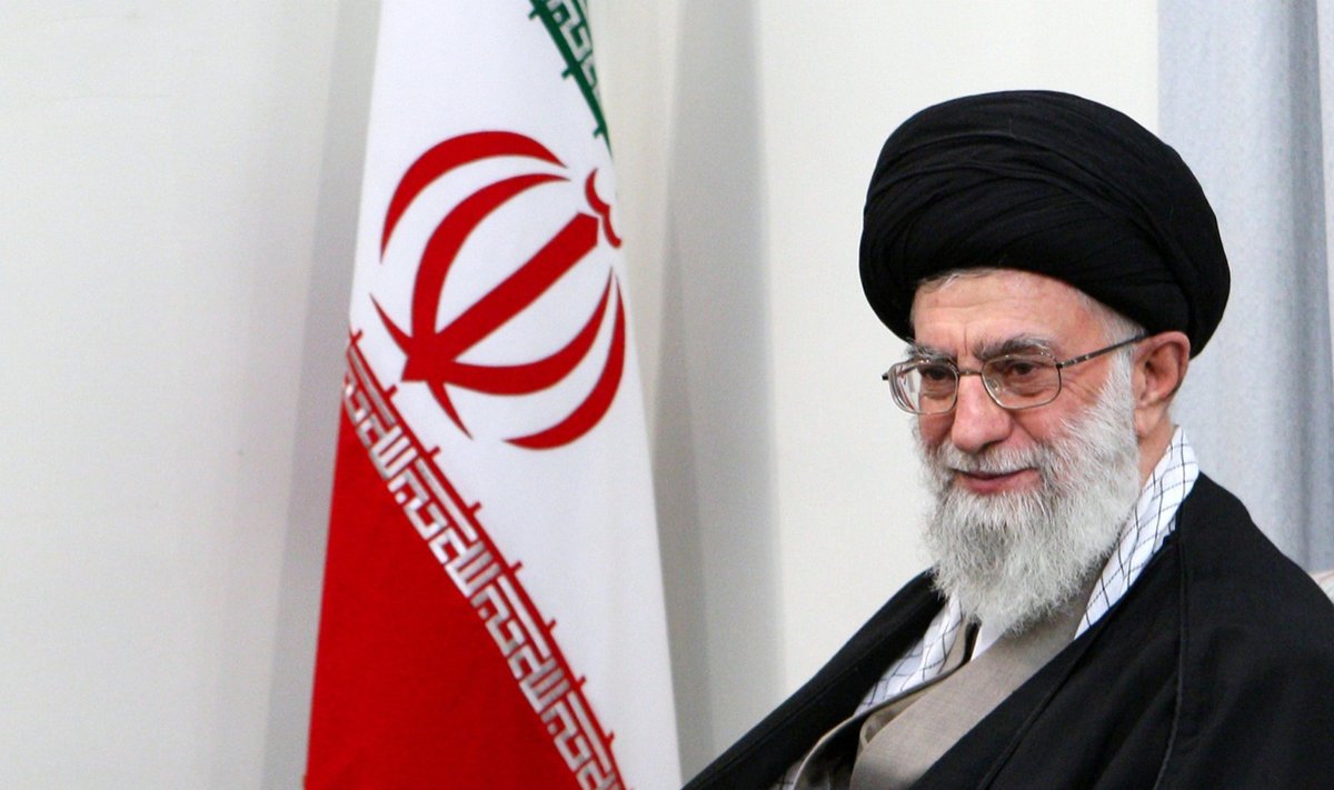Irano ajatola Ali Khamenei