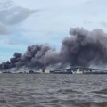 Praūžus uraganui „Laura“, Luizianos gamykloje kilo gaisras