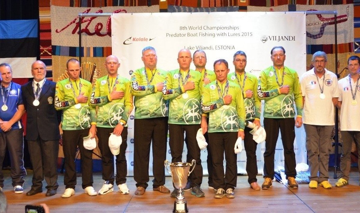 Lietuvos spiningautojų lyga Pasaulio spiningavimo čempionate